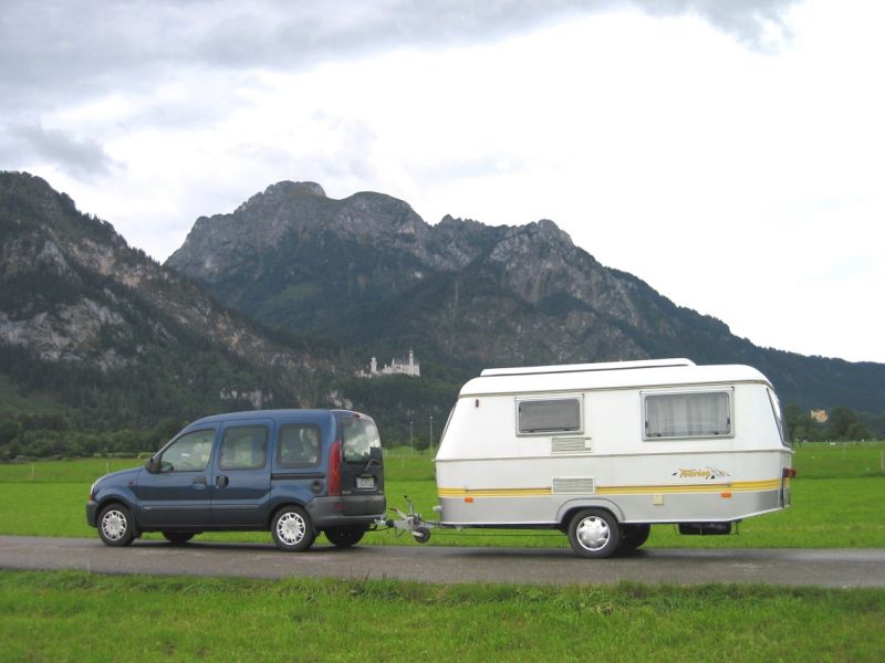 Kangoo +  Triton bei Neuschwanstein